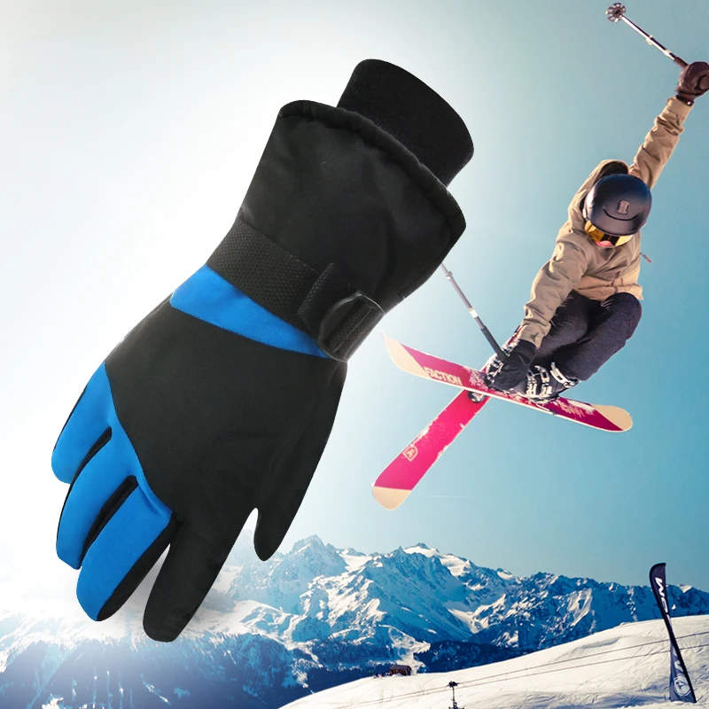 

Mosodo Waterproof Ski Gloves Warm Men Women Winter Anti slip Glove for Snowboard Snowmobile Skiing Motocycle Bike Gloves