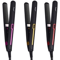 2in1 portable electric hair straightener hair curler professional aluminum alloy straightening curling iron hair styling tool 31