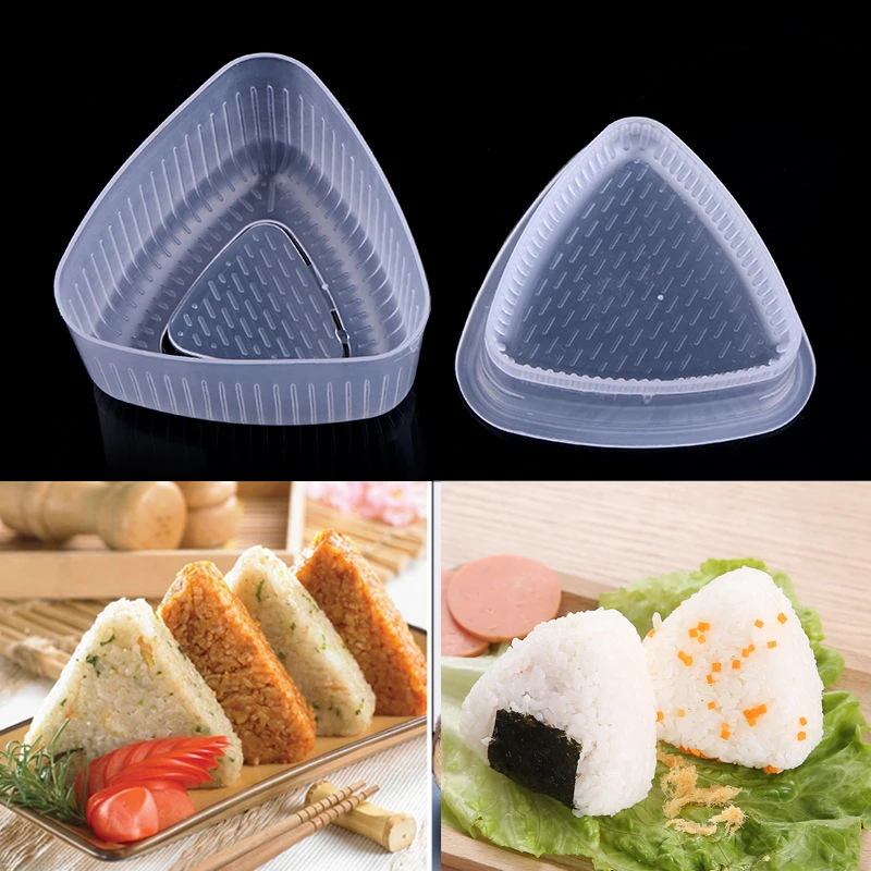 

Triangle Sushi Mould Triangle Mould Sushi Machine Mould Sushi Tool Onigiri Rice Ball Bento Machine Mould Kitchen Accessories