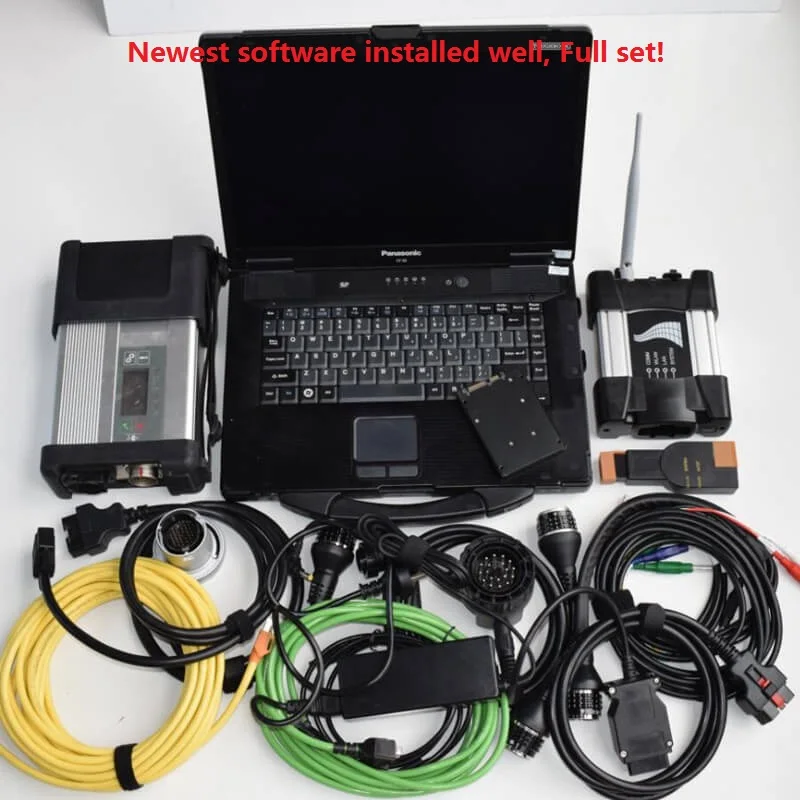 

2in1 2021.06V Software 1TB SSD with CF-52 Laptop CF52 Toughbook Icom Wifi Next for B MW MB Start 5 SD Connect C5 Car Diagnostic