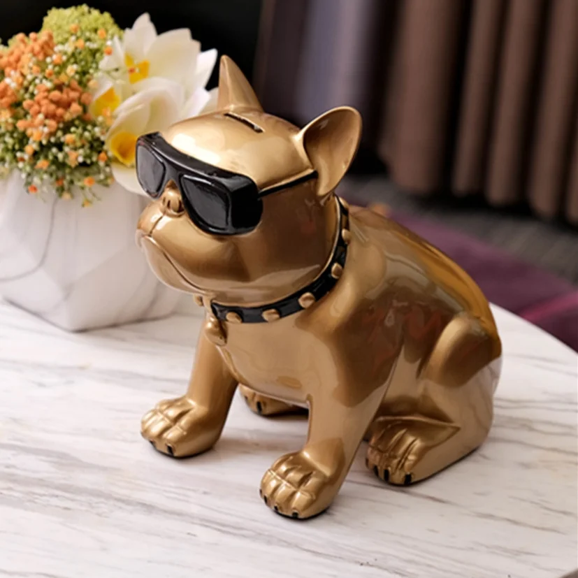 

Secret Coin Money Box Adult Kids Cartoon Ornament Cute Resin Anti Fall Money Box Storage Tirelire Enfant Home Decoration DG50MB