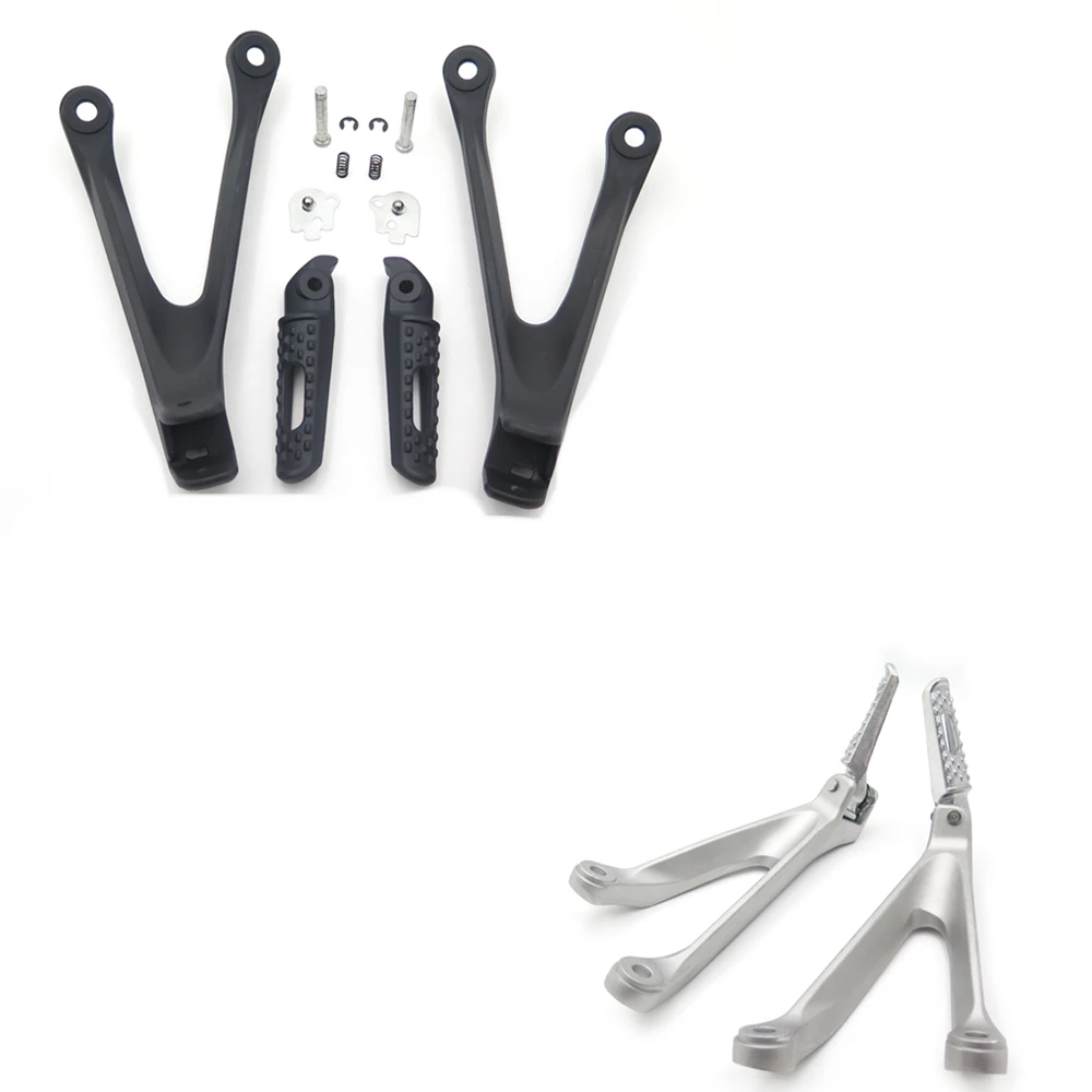 Черный колышек для ножек Honda CBR1000RR 2008 2009 2010 08-10 задний пассажирский кронштейн