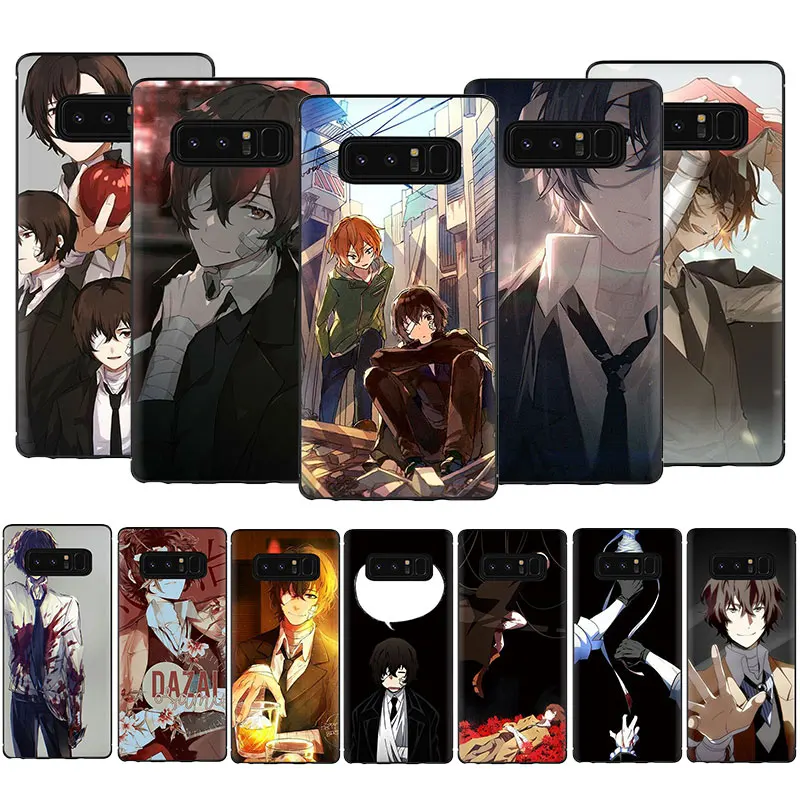 Мягкий чехол Bungou для телефона с изображением бродячих собак дазай Осаму Samsung Galaxy
