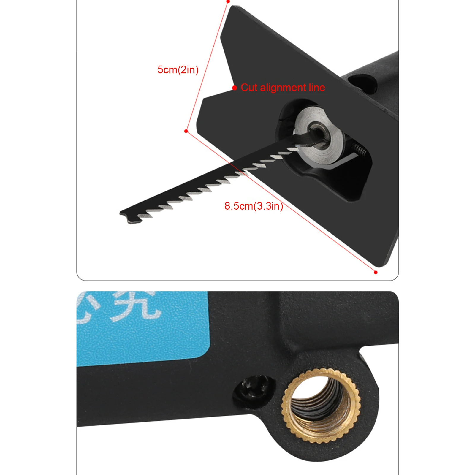 

Woodworking Cut Electric Saw Drill Power Tool Portable ABS Household Modified Chainsaw