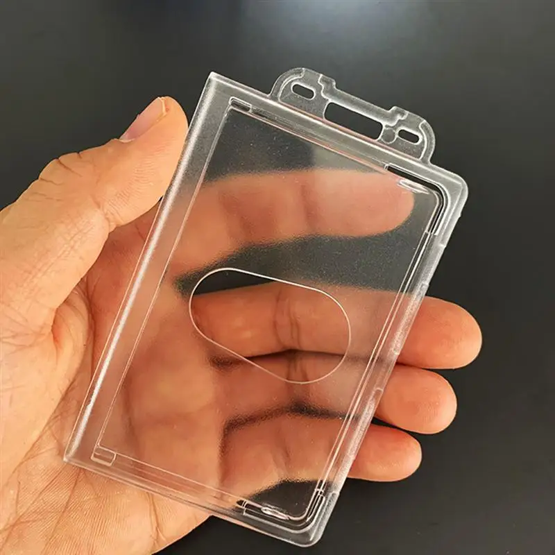 

2Pcs Card Holders Card Covers Portable Card Protectors (Assorted Color)