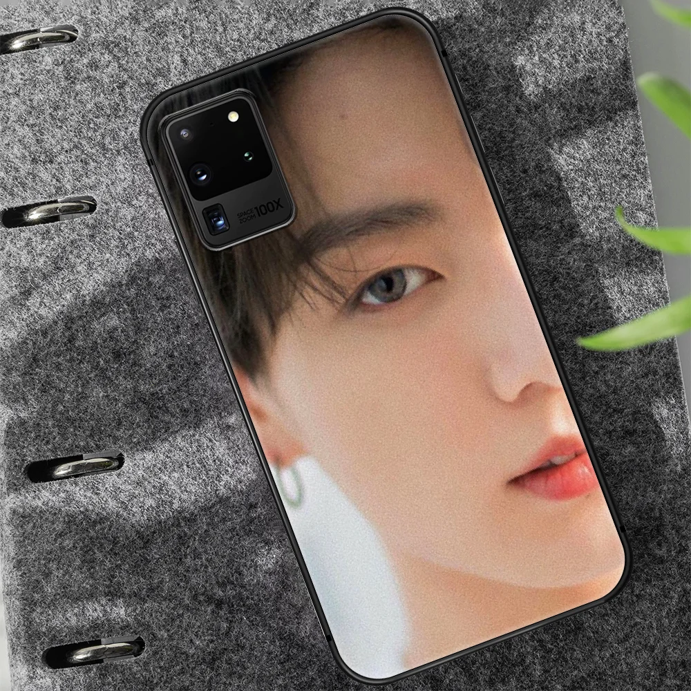 

Bangtan Boys Jeon Jung Kook Phone Case Cover Hull For Samsung Galaxy S 7 8 9 10 e 20 FE edge uitra plus Note 9 10 20 black Cover