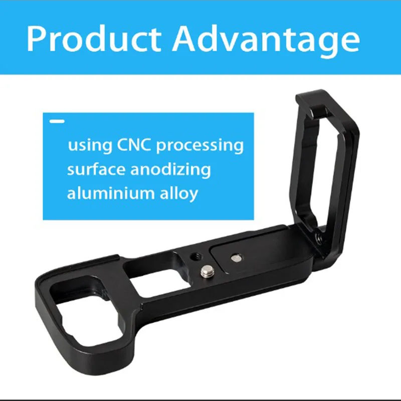 New L Quick Release Plate With Unc 1/4 Screw For Sony A7M3 A7R3 A7Riii Camera Cage Accessory Bracket Aluminum Alloy | Электроника