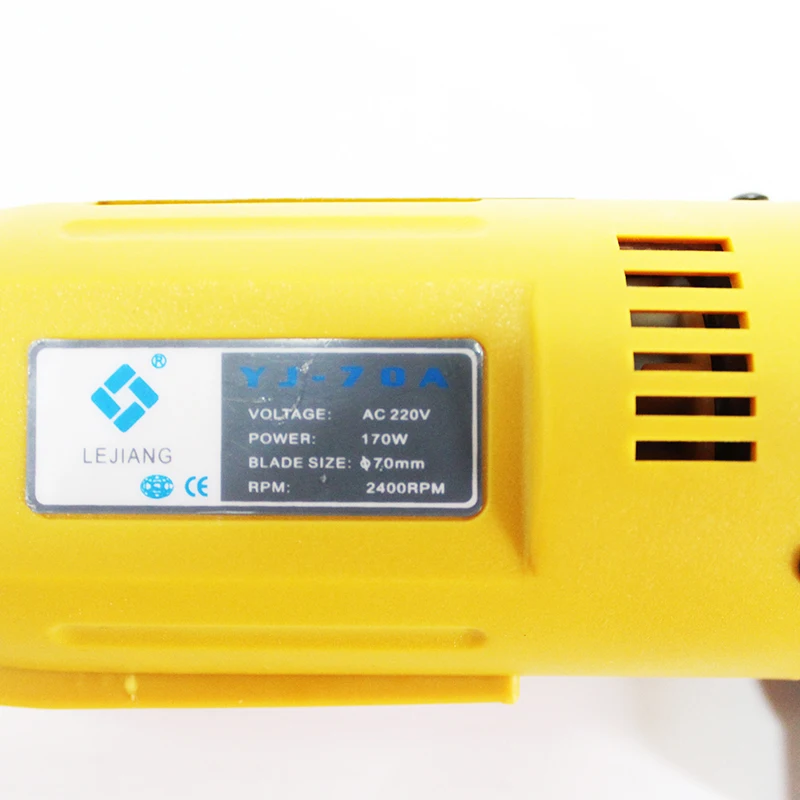 YJ-70A Новый Круглый Нож Электрический тканевый резак круглый нож 70 мм 170 Вт |