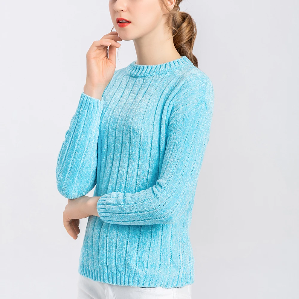 Женский трикотажный свитер повседневные женские топы теплая тонкая одежда из