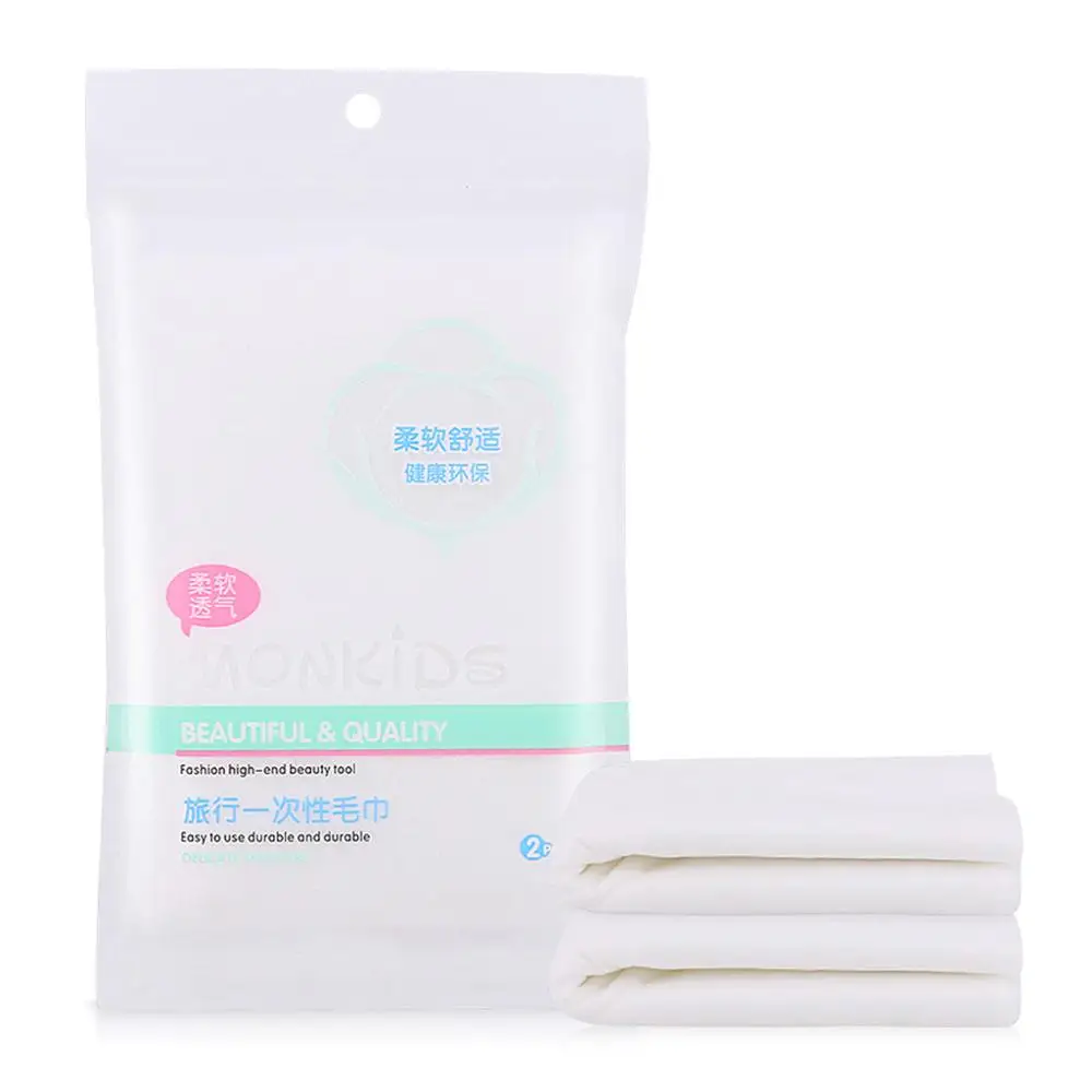 

2Pcs Disposable Magic Face Towel Paper Bath Travel Non Woven Absorbent Washcloth Hotel Breathable Sanitary Paper Facial Tissue