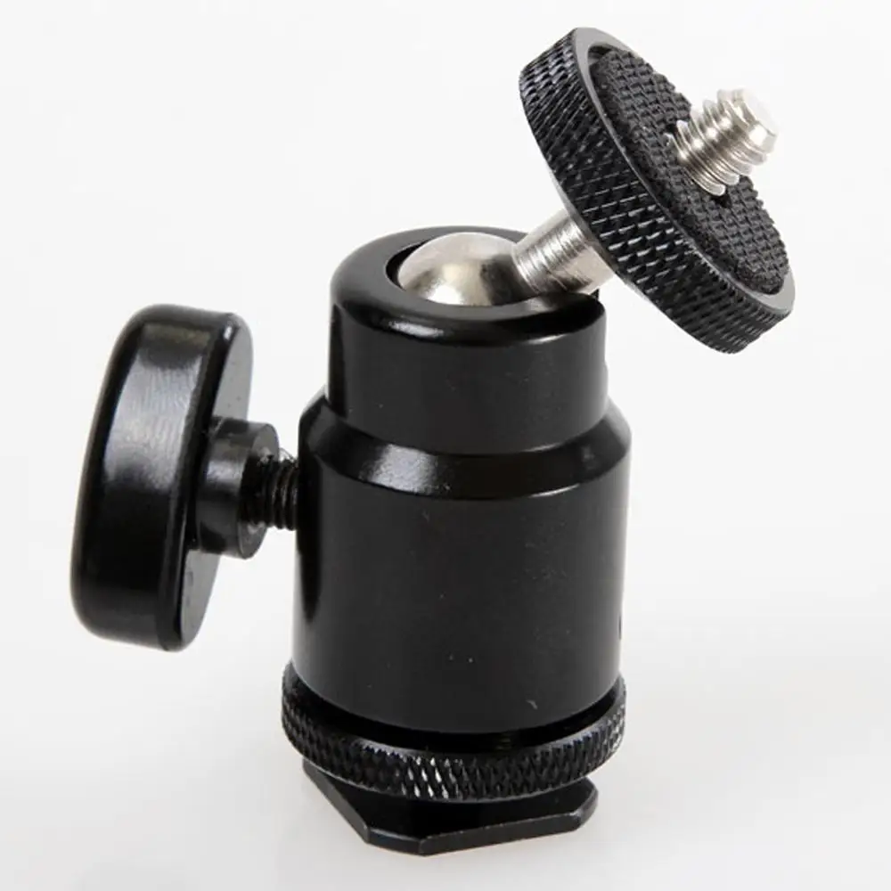 Горячий башмак штатив со вспышкой стенд камера 1/4 винт поворотные ботинки блок