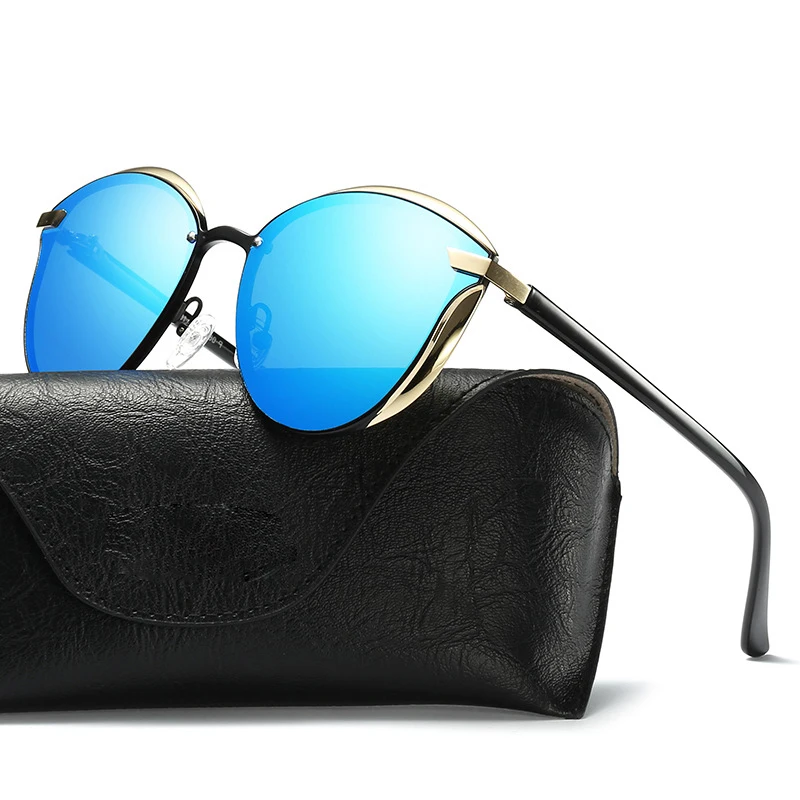 2020 Женские винтажные солнцезащитные очки кошачий глаз женские брендовые