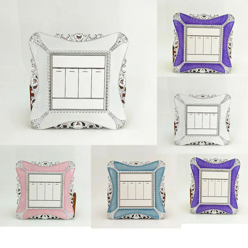 Одиночная подсветка розетка накладка на палец панель наклейка современная