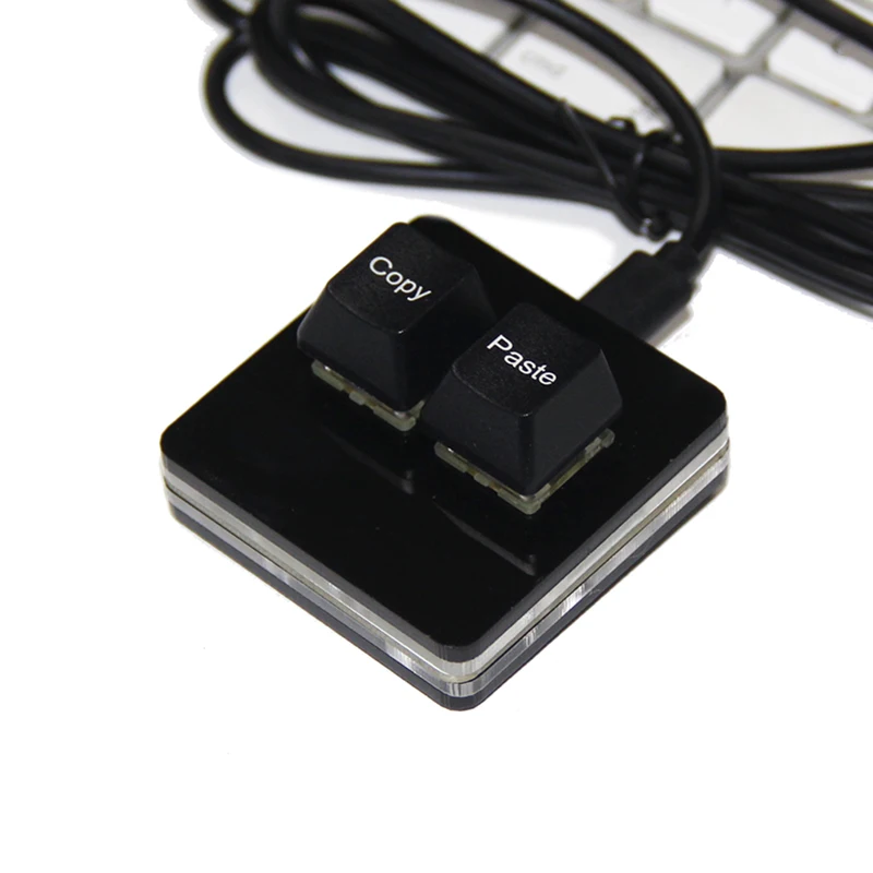 Черная клавиатура быстрого доступа OSU типа C/USB механическая мини-клавиатура