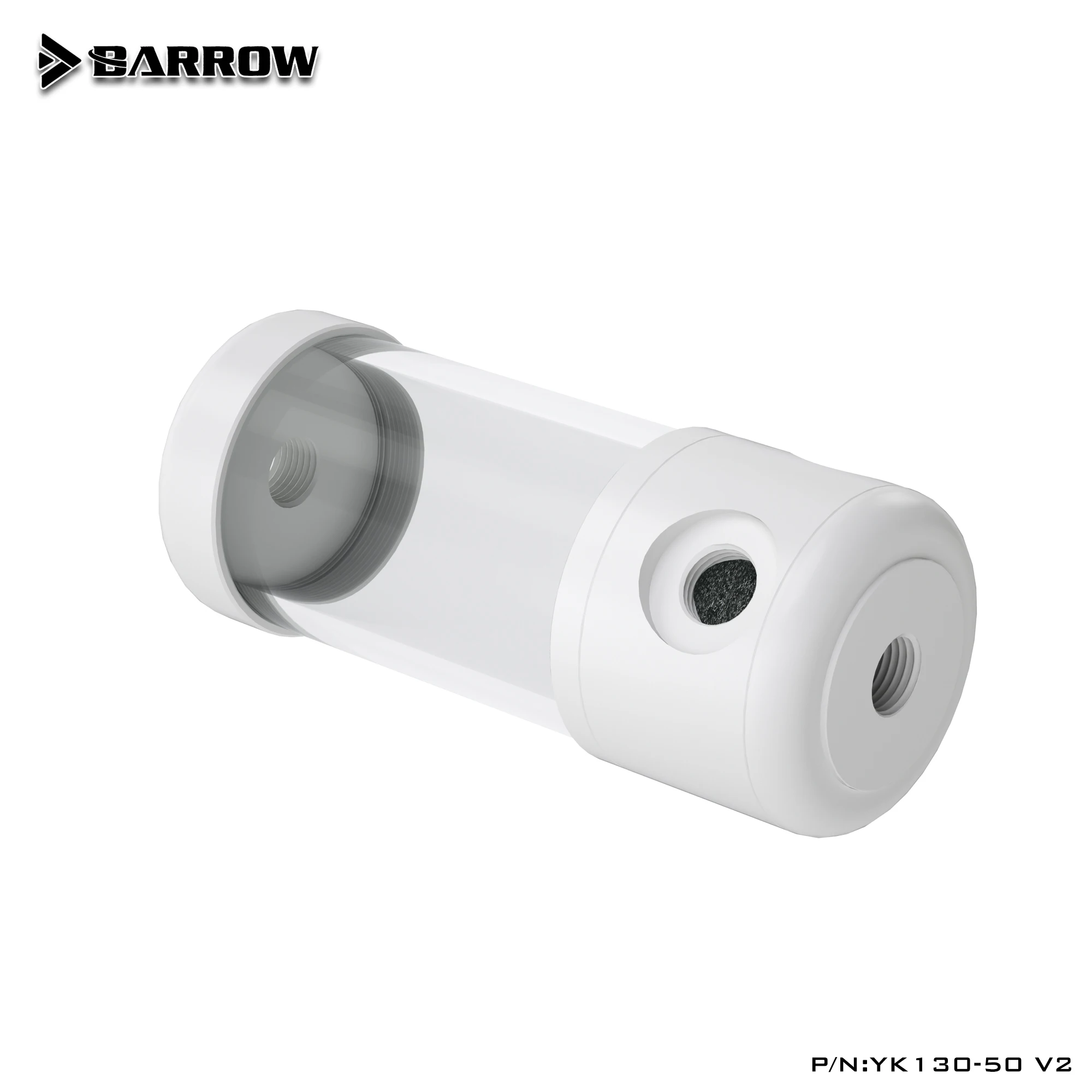 

Barrow water cooler PC reservoir water tank 130mm/180mm/230mm/280mm length 50mm diameter YK-50 V2 computer accessories