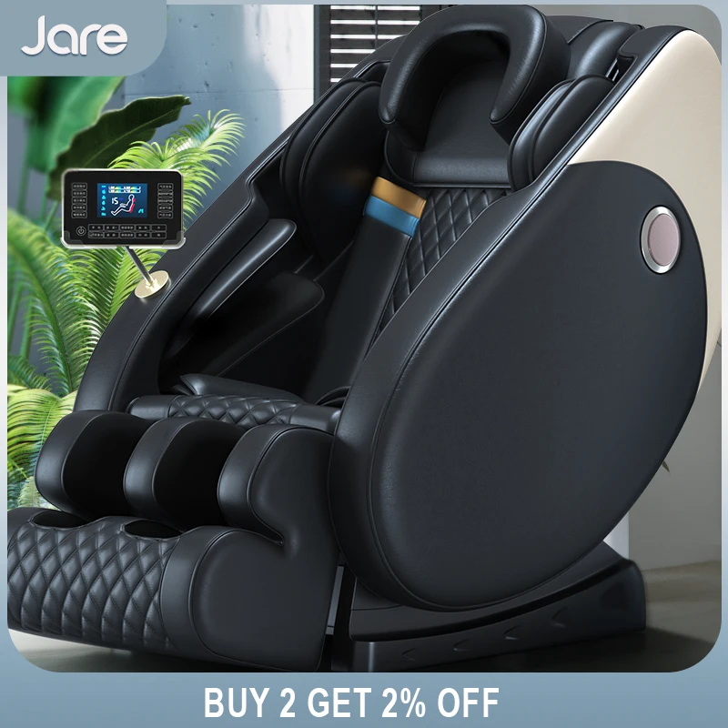 

Jare E6 New Design Hot Sales Factory Price With Zero Gravity Chairs Shiatsu Massager Full Body Electric Cheap Massage Chair