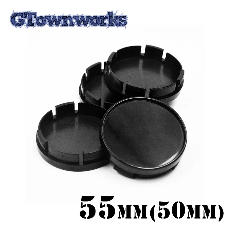 4 шт. 55 мм черного цвета центральный колпак на колесо автомобиля для #09.23.394 #09.24.101