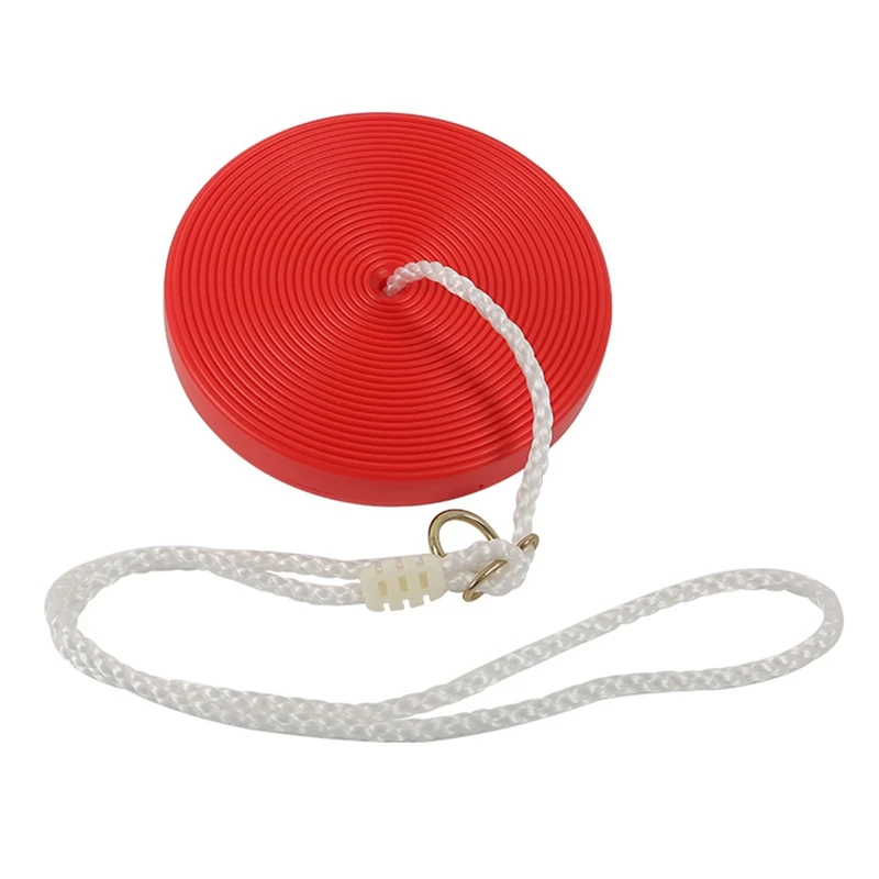 NHBR Скалолазание Веревка дерево качели с дисковыми сиденье игровая площадка