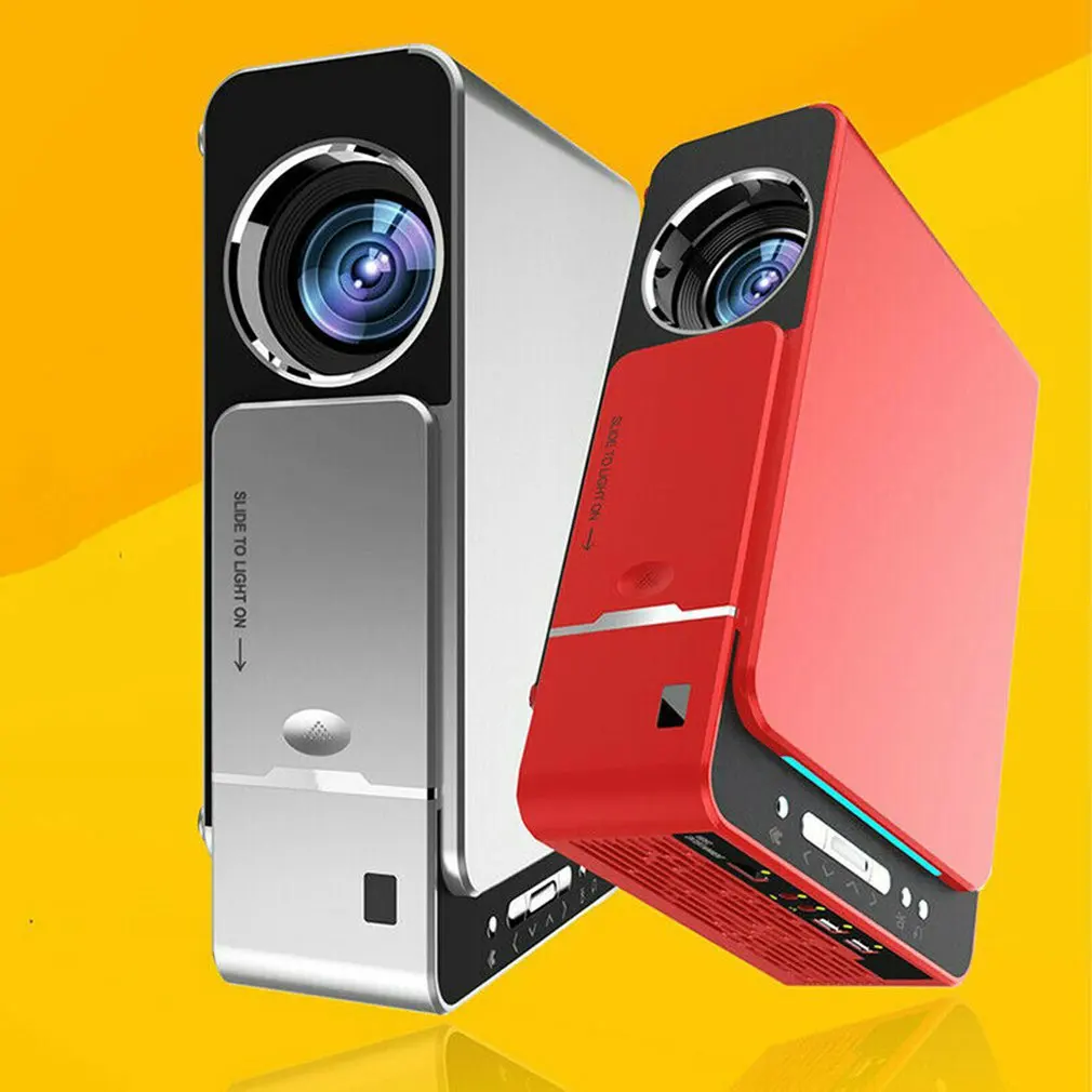 

T6 Full Hd Led Projector 4K 3500 Lumens Hdmi Usb 1080P Portable Cinema Beamer Wired same screen WIFI projector