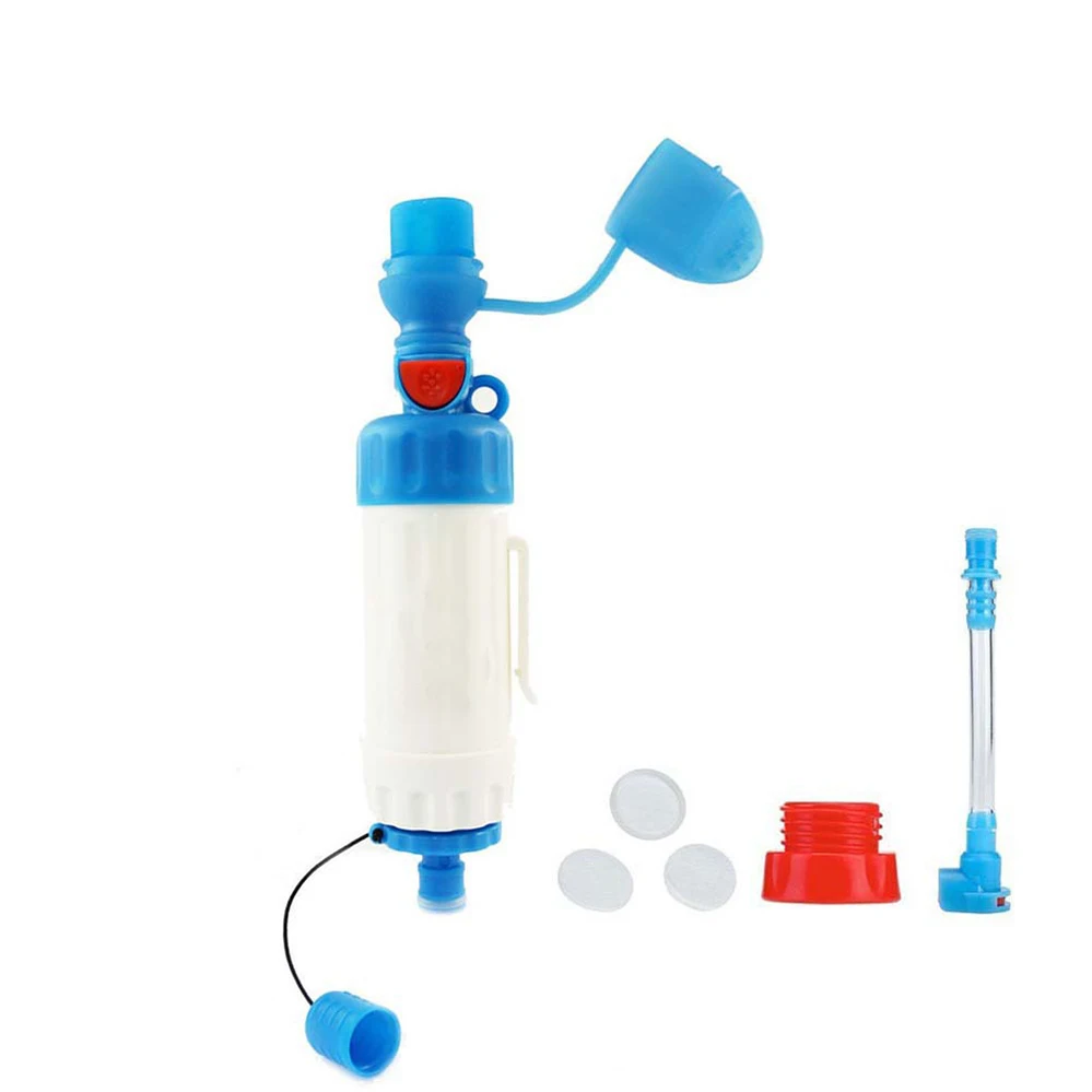 

Portable drinking water purifier outdoor multi-function water purifier emergency tool water filte r direct drinking