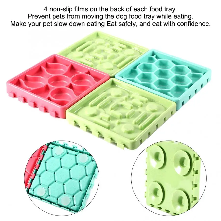 4 в 1 лоток для питомцев миски кормления собак и щенков|Кормление собаки| |