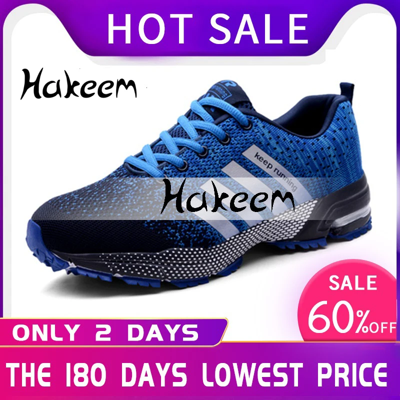 Мужские кроссовки для бега дышащая Уличная обувь женская и мужская