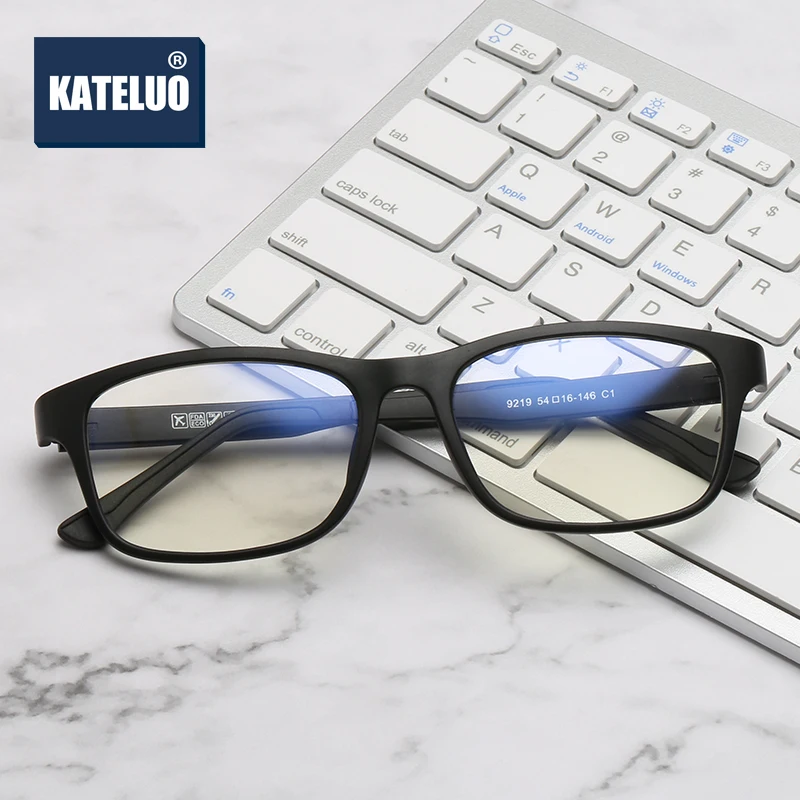Компьютерные очки KATELUO 2020 TR90 с защитой от синего светильник лазерного излучения