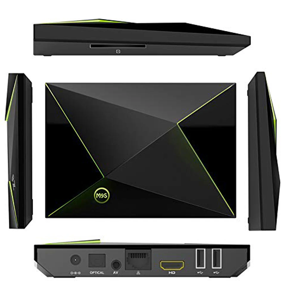 M9S Z8 Smart tv Box 6K Android 9,0 tv Box 4 ГБ ОЗУ 32 ГБ/64 Гб ПЗУ четырехъядерный H.265 USB3.0 2,4G Wi-Fi передатчик для интернет-телевидения декодер PK X96 X