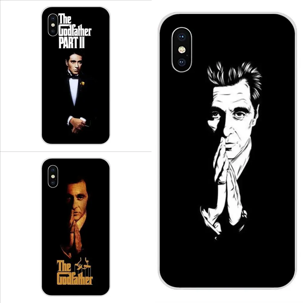 Прозрачный мягкий чехол для Apple iPhone 4 4s 5 5C 5S SE 6 6S 7 8 Plus X XS Max XR Крестный отец Al Pacino |