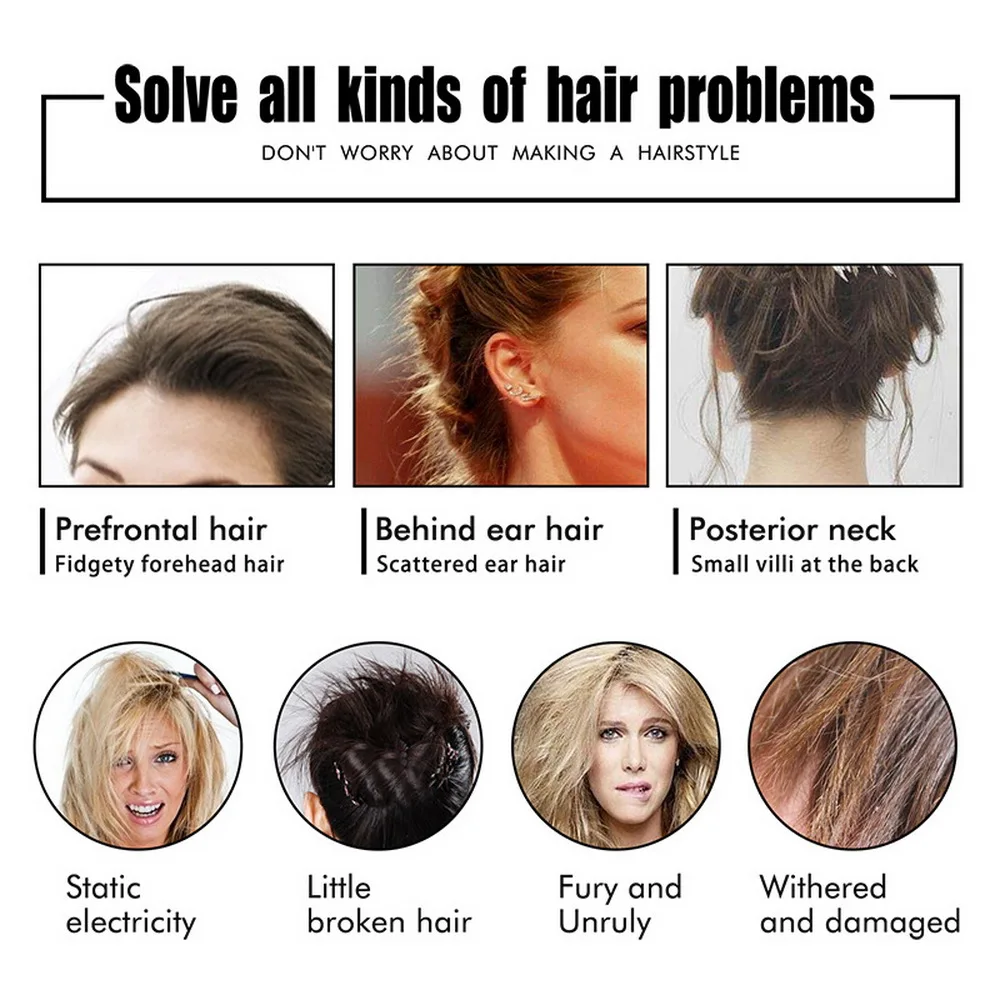 Увлажняющий крем для волос Небольшой сломанный укладки сильный стиль ощущение