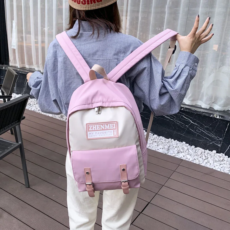 

High School Student Girls Backpack Large Capacity All-match Women Backpacks for School Teenagers Girls Bagpack Rucksack