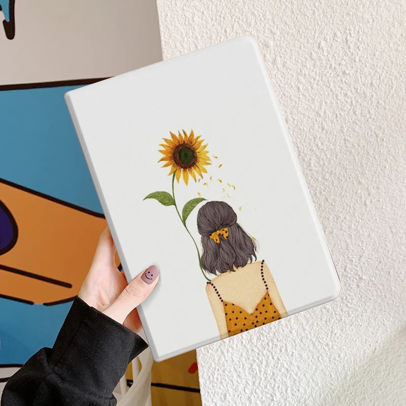 Чехол Funda для iPad Pro 11 2020 мягкий умный чехол из ТПУ с функцией сна и подставкой 10 2 9 7