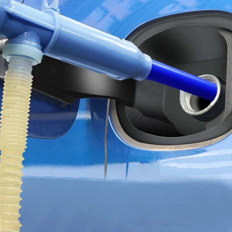 Электрический масляный насос пластиковый длинный автомобильный Топливный с