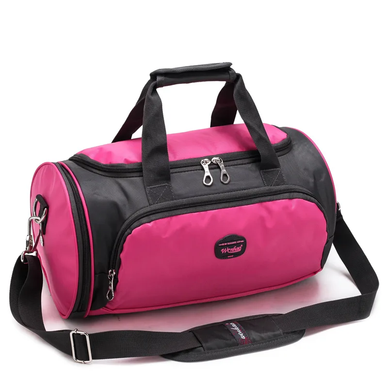 Женская дорожная сумка через плечо водонепроницаемая Мужская одежда сумки 2 в 1