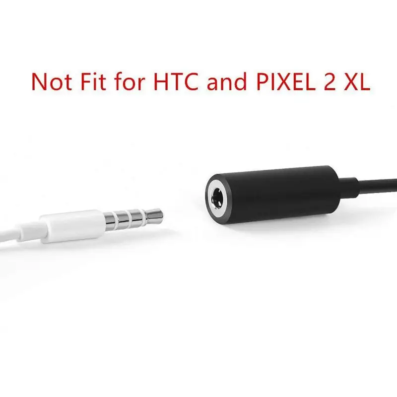 Переходник для кабеля с USB C на 3 5 мм наушников/наушников переходник со штекера Type 1