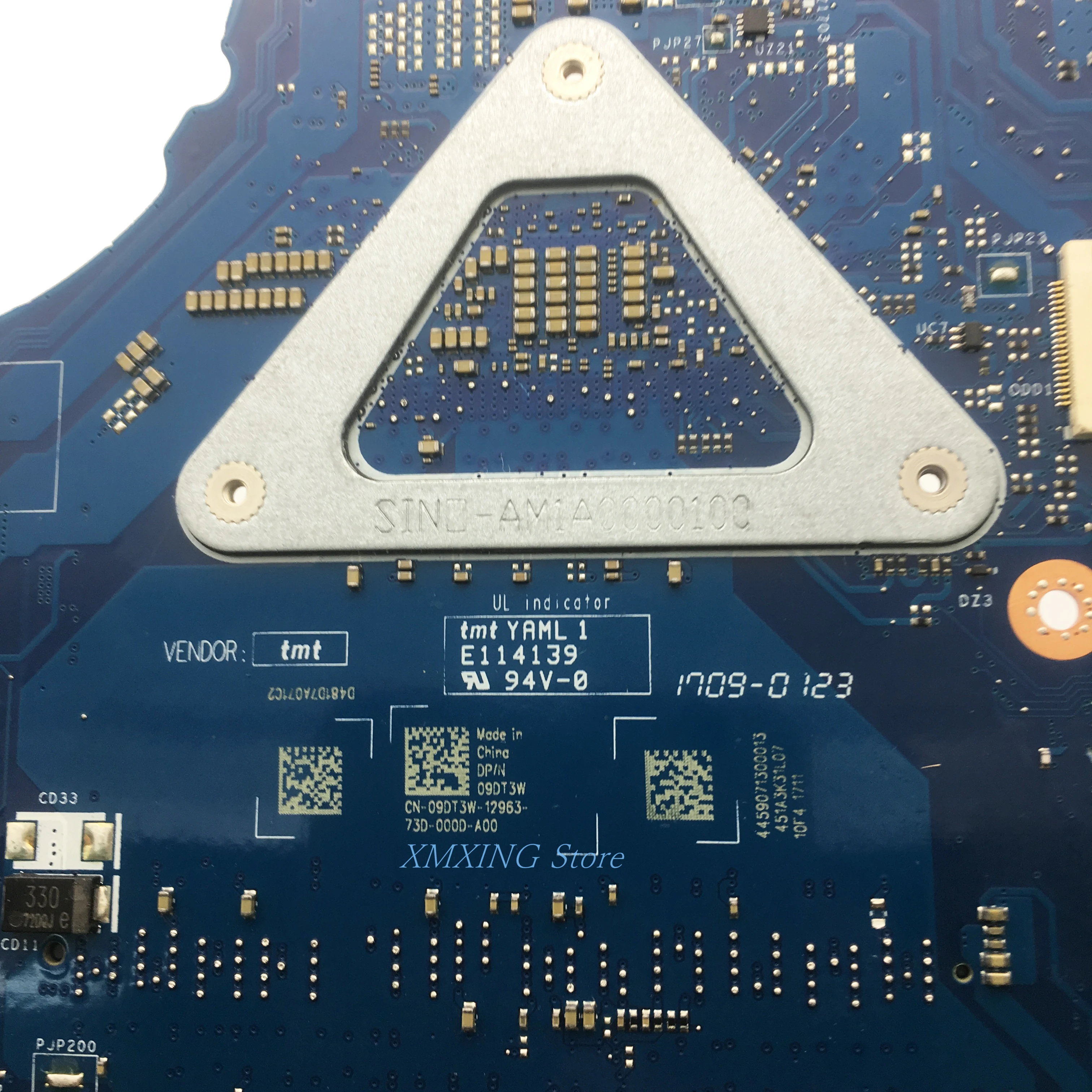 FULCOL для DELL Vostro 14 5468 5468D материнская плата ноутбука I7 7500U Geforce940MX LA D871P CN 09DT3W 9DT3W
