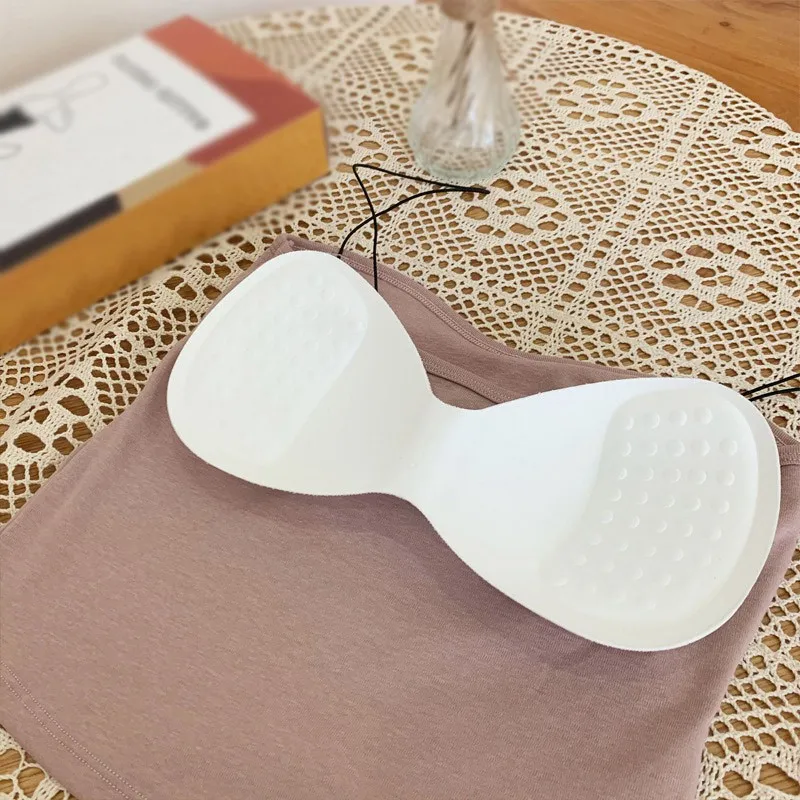 

Women Beautiful Back Tube Top Chest Pad Steel Ring U-shaped Vest Sling Wild Comfortable Outside Wear Inside New Arrivals