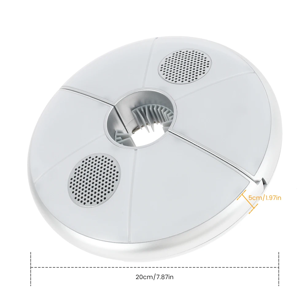 

Umbrella Light 48 LED USB Patio Umbrella Pole Light Cordless Bluetooth-compatible Speaker Outdoor Camping BBQ Colorful Tent Lamp