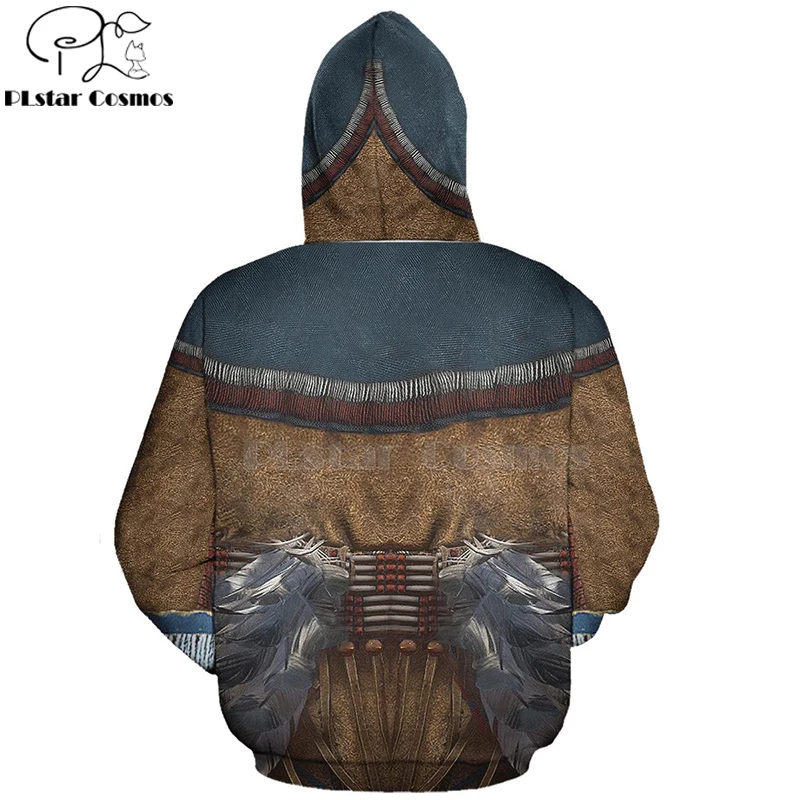 PLstar Cosmos Native Indian 3D hoodies/sweatshirts print Autumn winter Men/women's slim long sleeve streetwear