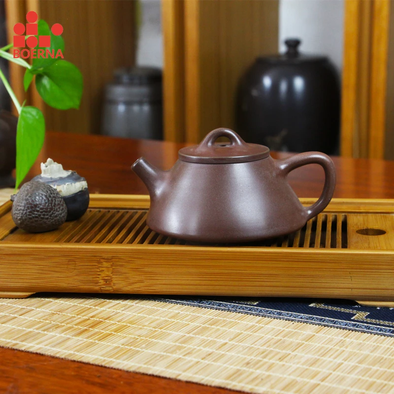 

BOERNA Nixing Pottery teapot tazas de te for Puer oolong Ceramic Kitchenware 130-150ml Teapot Teaware Porcelain Chinese Kettle