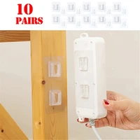 13510 pairs double sided adhesive wall hooks hanger strong hooks suction cup sucker wall storage holder for kitchen bathroom