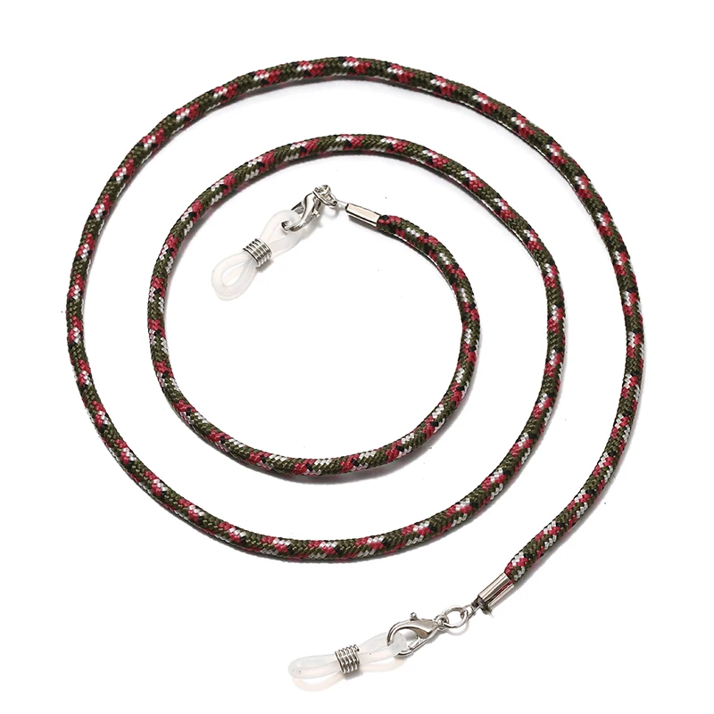 

5Pcs Adjustable Mask Lanyard Handy Convenient Safety Mask Rest Ear Holder Rope Portable Face Mask Hang on Neck String Rope