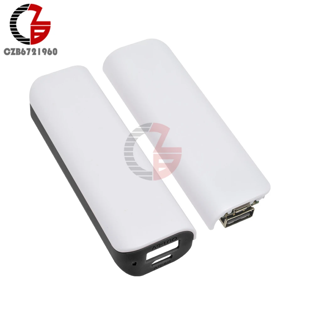 18650 USB Мощность банк Батарея Зарядное устройство чехол сделай сам, коробка для iPhone samsung Xiaomi Smart Phone MP3 Электронный LED мобильная зарядка 5В 1A