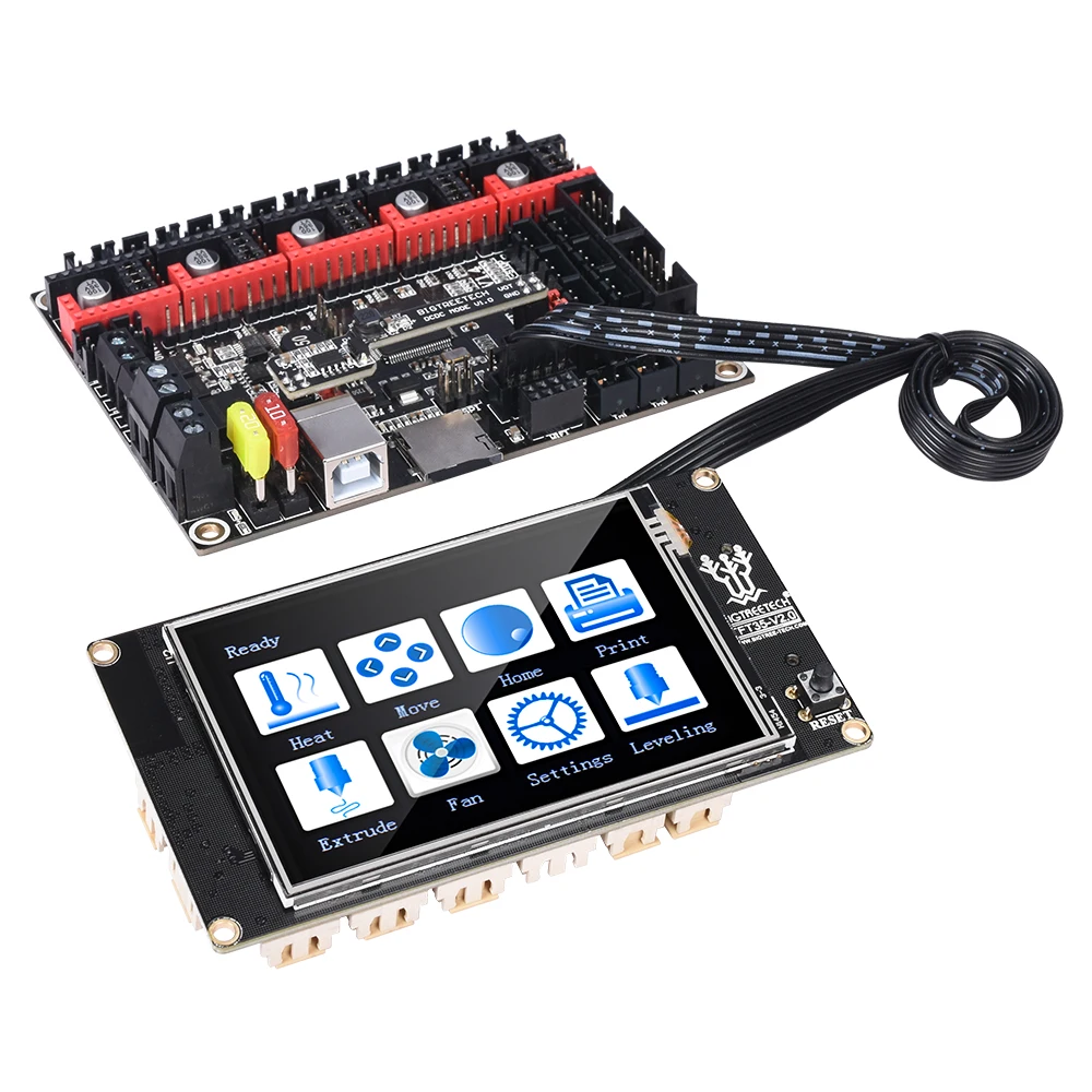 BIGTREETECH BTT SKR V1.4 турбоплата TFT35 V2.0 сенсорный экран 5 шт. TMC2209 TMC2130 Драйвер шагового