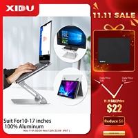 xidu laptop stand holder for mac book air 11 12 pro ipad notebook aluminum alloy folding bracket stand portable laptop holder