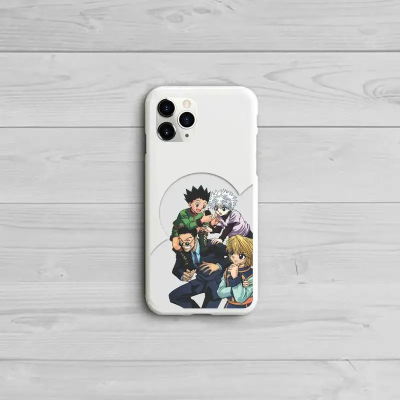 

HUNTER x HUNTER HxH Gon Killua Phone Case Candy Color for iPhone 11 12 pro XS MAX 8 7 6 6S Plus X 5S SE 2020 XR
