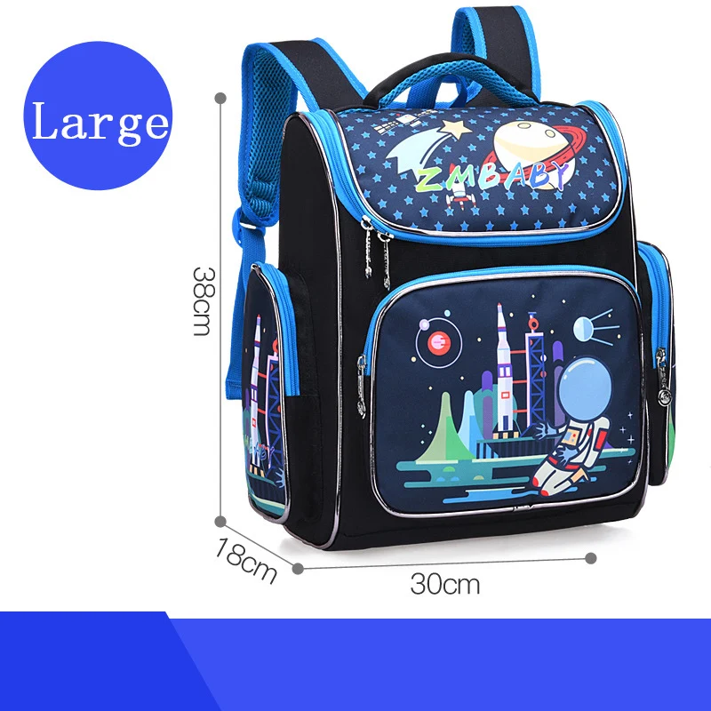 Детский водонепроницаемый школьный рюкзак для девочек и мальчиков