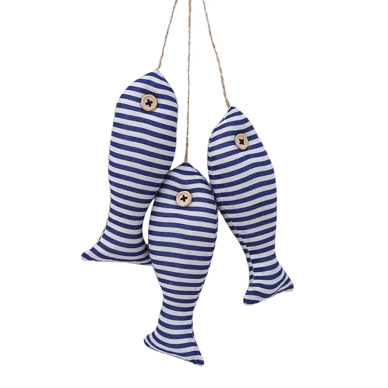 Творческий ручной Средиземноморский Стиль с принтом маленькие рыбки комплект