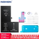 Аккумулятор NOHON для iPhone 6S 7 6 8 Plus SE 5S 5 X XR XS Max 6splus 6plus 7plus, сменная батарея для iPhone6S iPhone7 iPhone8