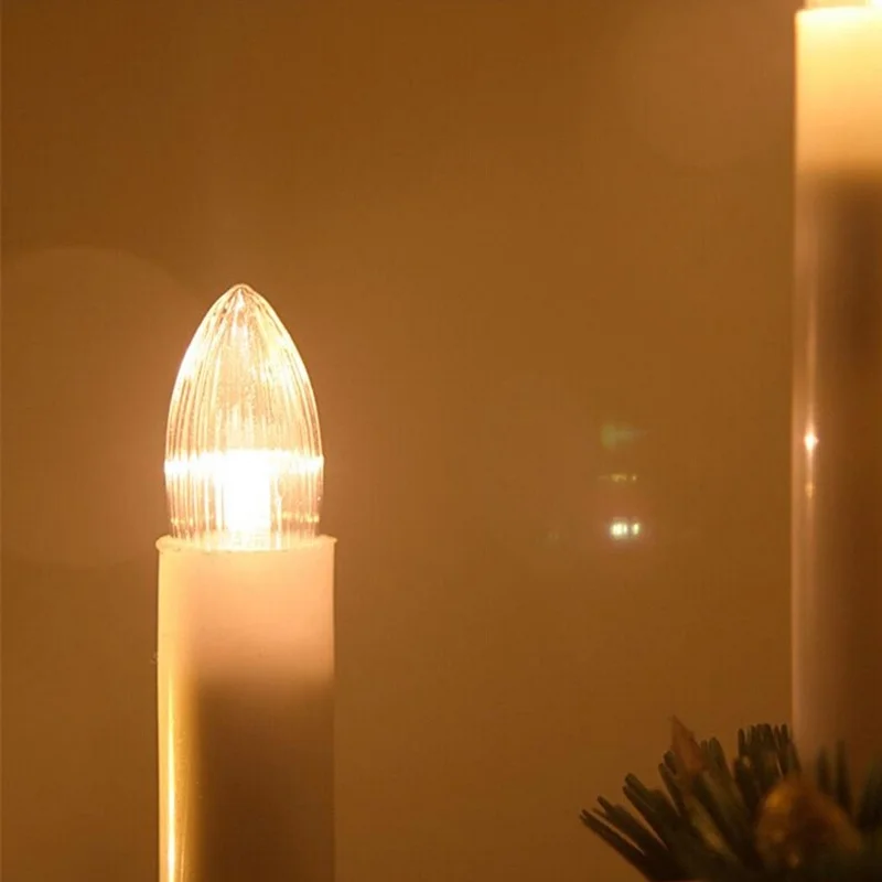 10pcs E10 LED Replacement Lamp Bulb for Light Chains - 10 V-55 V AC - Bathroom Kitchen Home Decor image 2